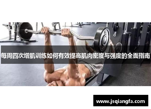 每周四次增肌训练如何有效提高肌肉密度与强度的全面指南